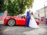 Свадьба на красном кабриолете в Москве