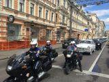 Свадьба с мотоциклами в Москве