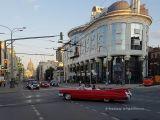 Cadillac Eldorado кабриолет, прогулка по городу Москва
