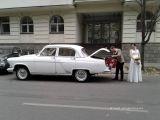 Свадебный автомобиль 70х годов. 