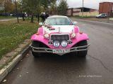 бело розовый лимузин Экскалибур Фантом Ретро гараж Москва