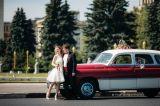 свадебный ретро лимузин в Москве, аренда, прокат
